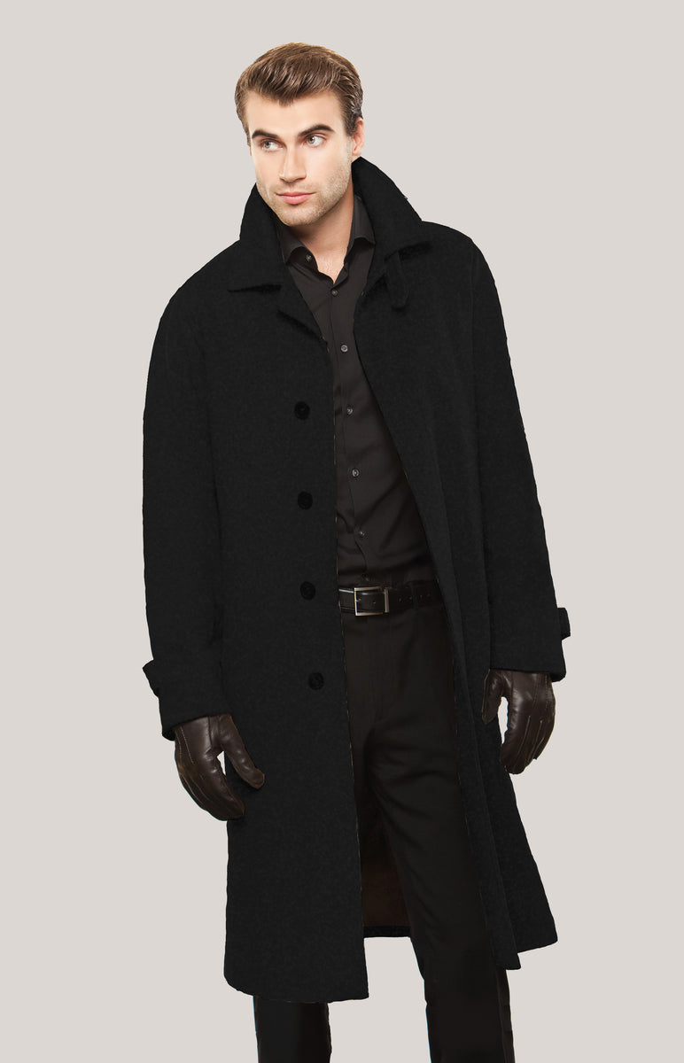 ESSEX Full Length Wool & Cashmere Coat – LORNE'S COATS