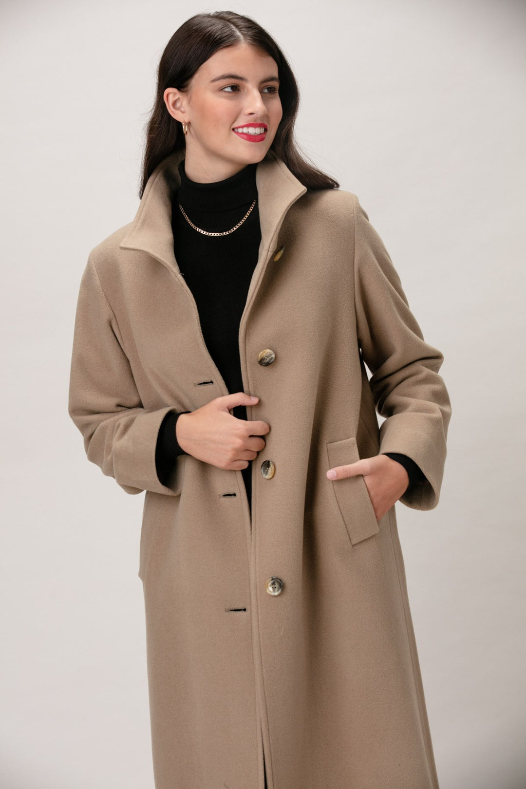 TATI Wool & Cashmere Long Coat 1957 – LORNE'S COATS