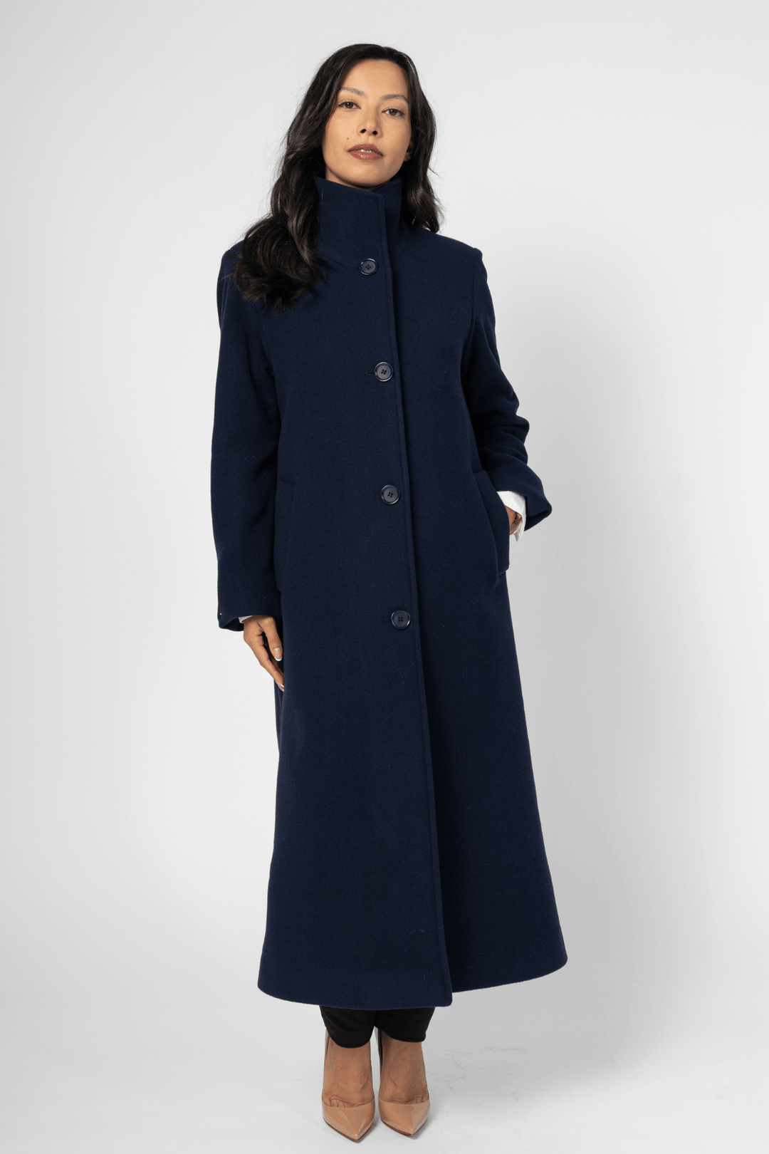 TATI Wool & Cashmere Long Coat 1957 – LORNE'S COATS