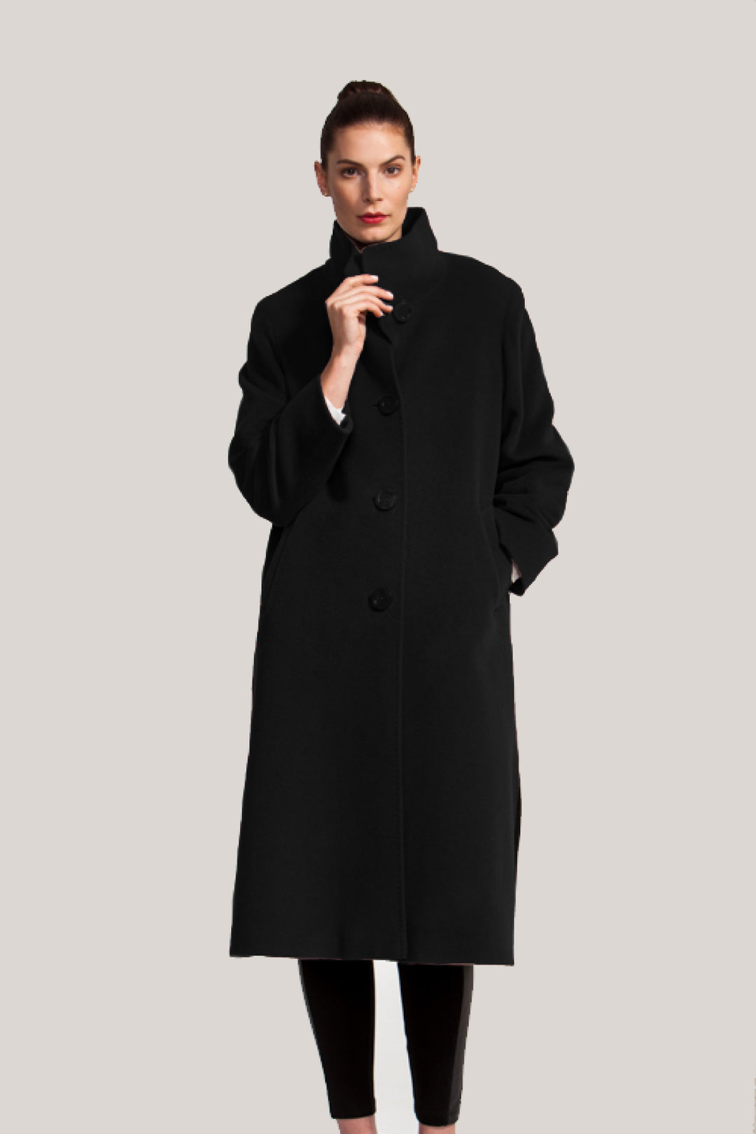 chinese dress ladies Grace Women's A-Line Coat – Nobis