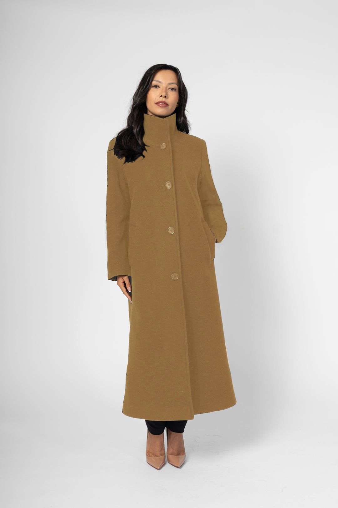 TATI Wool & Cashmere Long Coat 1957 – LORNE'S COATS