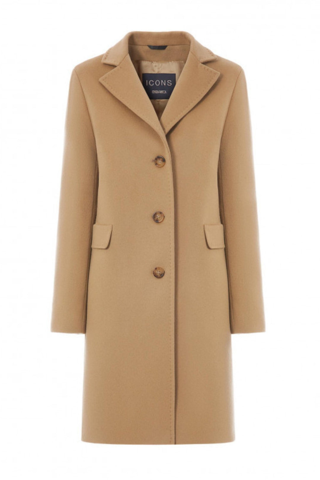 Wool & Cashmere Coat with Notch Collar 38001 – LORNE'S COATS