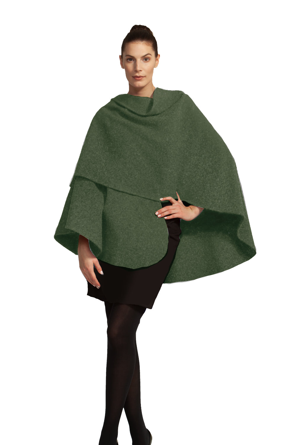 Acka shaggy cape coat 即購入ok♩ Cashmere & Wool Short Cape 993 – LORNE'S COATS